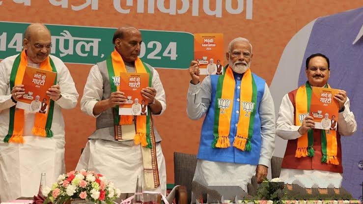 BJP Lok Sabha Poll Manifesto : Modi Ki Gurantee